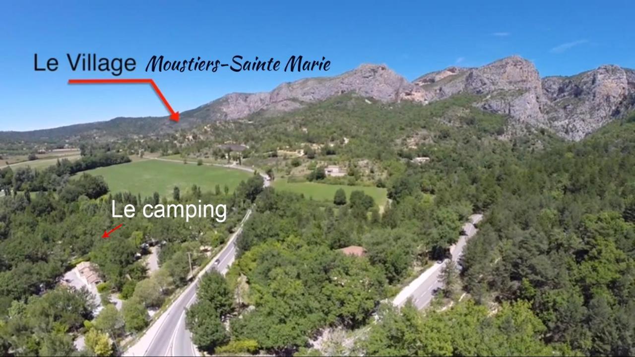 Camping Le Saint Clair Hotel Moustiers-Sainte-Marie Exterior foto